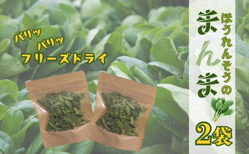 ほうれん草の“まんま”　|　フリーズドライ　ホウレンソウ　時短　ビタミン　備蓄 ほうれん草