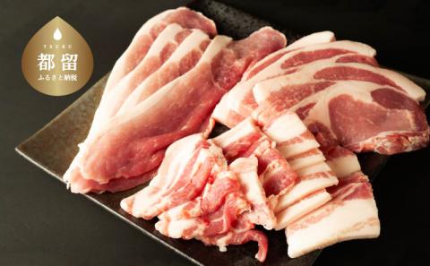 【冷蔵配送】幻の豚！富士湧水ポークセット　約1.7kg