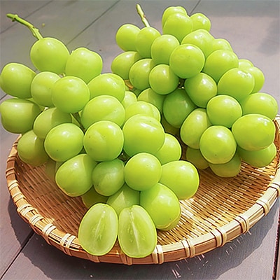 2026年先行販売　銀河農園まきおか シャインマスカット 約2.0kg (3～4房)【配送不可地域：離島】