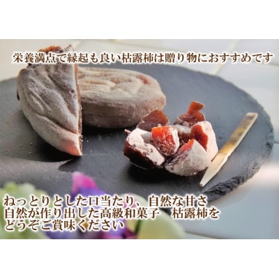 【農福連携】おひさまをたっぷり浴びた手作り枯露柿(ころ柿)(1箱12個入)【山梨市産干し柿】