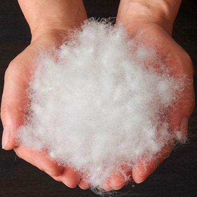 甲州羽毛肌掛けふとん　ホワイト(シングル)　カバー付き　6