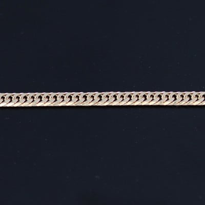 K18喜平6面Wブレスレット10g 長さ18cm・幅4.2mm・厚さ1.6mm【配送不可地域：沖縄県】