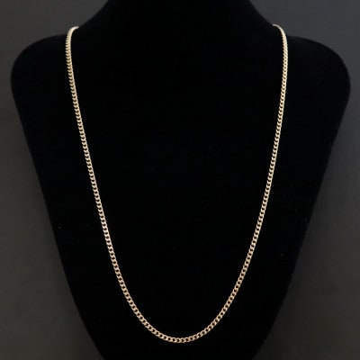K18シングル喜平ネックレス10g 長さ50cm・幅2.3mm・厚さ1.0mm【配送不可地域：沖縄県】