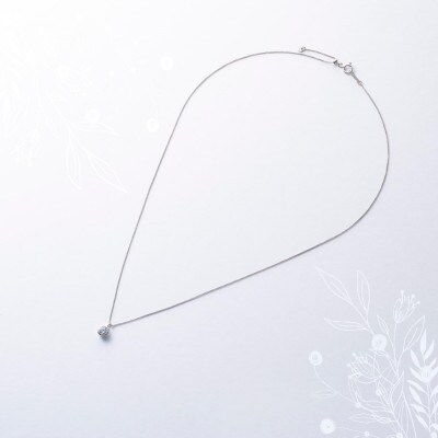 プラチナ最上等級【Dカラー】大粒ダイヤモンドネックレス 0.3ct UP【配送不可地域：沖縄県】