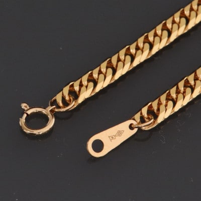 【9/30で受付終了】K24純金 喜平ネックレス【約31.5g・6面ダブル・50cm】造幣局検定【配送不可地域：沖縄県】