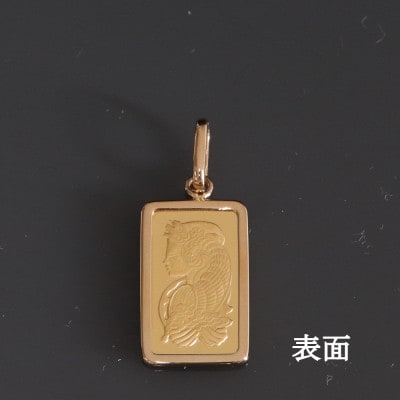 K24純金フォルトゥーナ1gペンダントヘッド【配送不可地域：沖縄県】