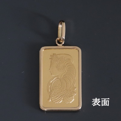 K24純金フォルトゥーナ2.5gペンダントヘッド【配送不可地域：沖縄県】