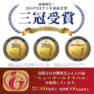 洗える羽毛布団 肌掛け布団(シングル)日本製 洗濯できる 防ダニ 春夏秋冬【甲州羽毛ふとん】