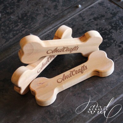 【＆CRAFTS】ドッグトイ-bone- S