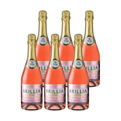 スパークリングワイン「ブリリア　ロゼ」720ml 6本セット