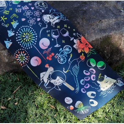 ぐらいん手ぬぐい「山梨市宝づくし・紅葉の西沢渓谷」計2枚