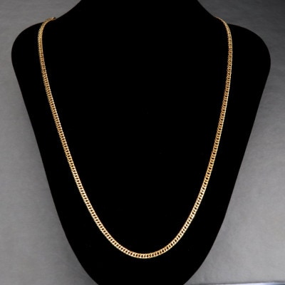 K24純金喜平ネックレス造幣局検定マーク【6面W・50cm】【配送不可地域：沖縄県】