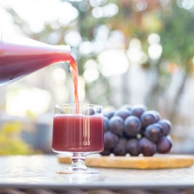 ぶどうジュース 1000ml 2本 葡萄の産地からお届けする 巨峰 100%贅沢ストレートジュース