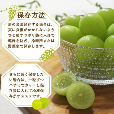 【2026発送】厳選　池田青果のシャインマスカット2房　1kg ふるさと納税【配送不可地域：離島・沖縄県】