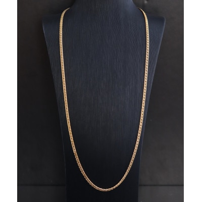 K24純金喜平ネックレス 造幣局検定マーク【6面W・60cm・約19g】【配送不可地域：沖縄県】