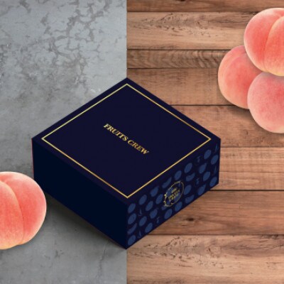 【8月中旬より順次発送】硬さ×甘さの饗宴 希少なナポレオンピーチ今回逃すと1年待ち【配送不可地域：離島・北海道・沖縄県・中国・四国・九州】