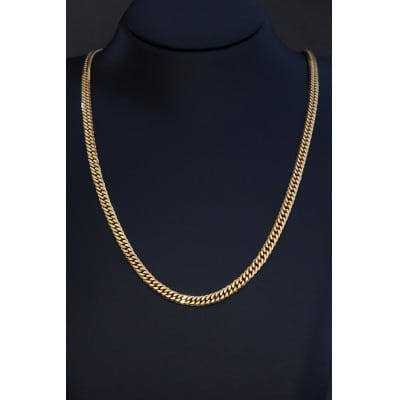 K24純金 喜平ネックレス【約26.5g・6面ダブル・42cm】造幣局検定【配送不可地域：沖縄県】