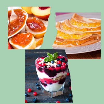 山梨 はぎふる 手作りフルーツジャム(さくらんぼ・桃・ブルーベリー) 3本セット (化粧箱入)