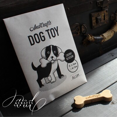 【＆CRAFTS】ドッグトイ-bone- S