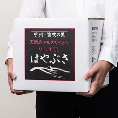 りょう泉はやぶさ　バックインボックス(20L/コック付)