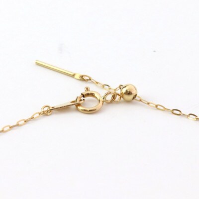 K18あこや真珠7.5-8.0mmペンダント【ダイヤ0.05ct】【配送不可地域：沖縄県】