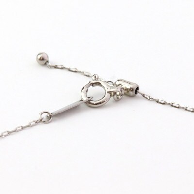 プラチナあこや真珠7.5-8.0mmペンダント【ダイヤ0.05ct】【配送不可地域：沖縄県】