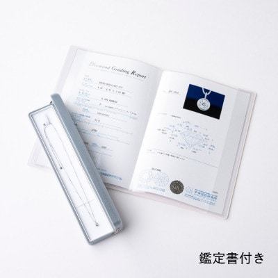 プラチナ最上等級【Dカラー】大粒ダイヤモンドネックレス 0.3ct UP【配送不可地域：沖縄県】