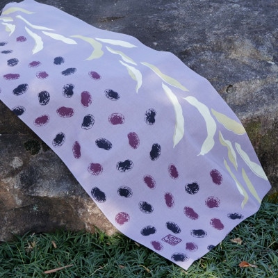 ぐらいん手ぬぐい「山梨市宝づくし・花豆・新緑の西沢渓谷」計3枚