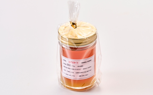 山梨市三富産　日本みつばちの純粋はちみつ　200g