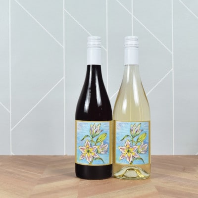 お手頃!四恩醸造赤白ワイン2本セット 山梨ワイン 飲み比べ