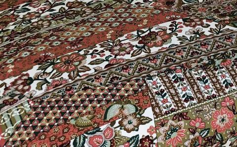 手作り長座布団とカバー2点セット　ST-105　NO-07A