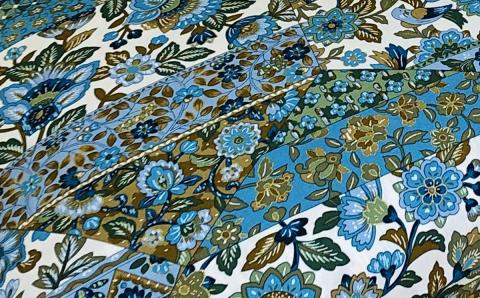 手作り長座布団とカバー2点セット　ST-105　NO-07B