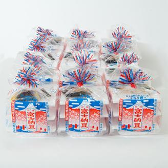 山梨県大月市　富士納豆3連　12パックセット