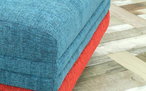 NAHARAオリジナル富士山オットマン(紅富士)【完成品開梱設置】