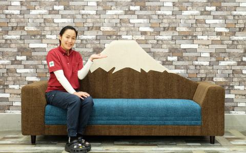 富士山ソファー3人掛 タイプⅠ(富士)【完成品開梱設置】