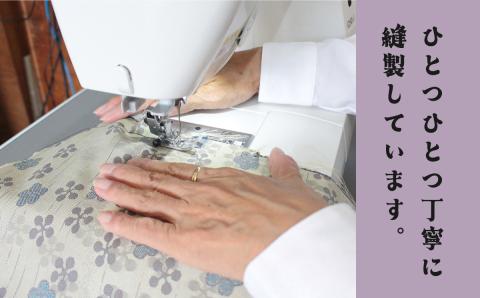 大月織物を使用した巾着・お薬入れセット