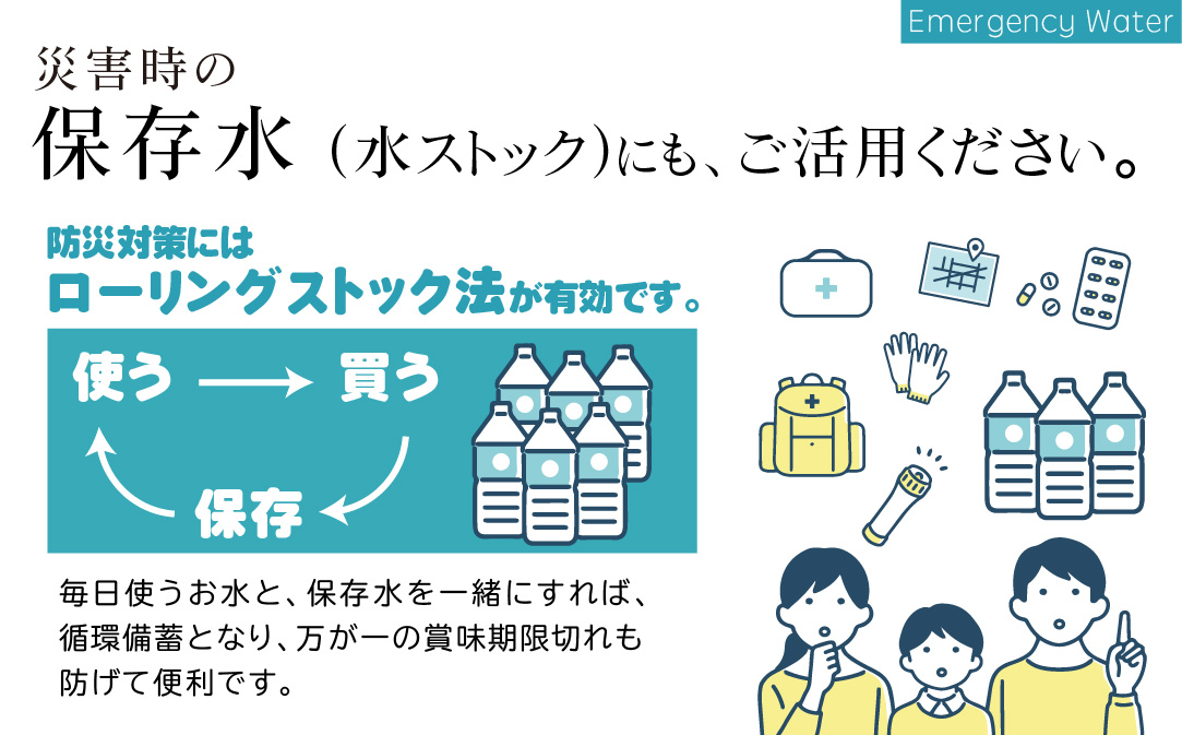 富士山麓 四季の水 / 500ml×48本(2 箱 )・ミネラルウォーター 水 飲料水 天然水 非常 備え 防災 地震 台風 津波 天災 災害 軟水 ペットボトル 備蓄 災害用 家庭備蓄 アウトドア キャンプ 定期便