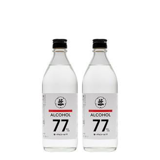  笹一アルコール77　500ml×2本