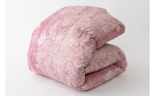 羽毛布団 シングル マザーグース ダウン 95％1.2kg ポーランド産 80番手サテン (アリーチェピンク) 本掛け / 川村羽毛 / 山梨県 韮崎市 [20743606] 羽毛 布団 羽毛ふとん 本掛け布団