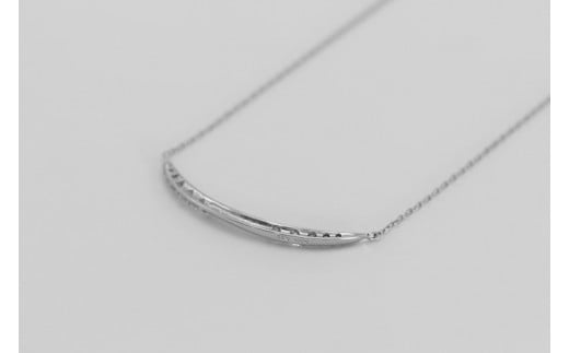 62-13.Pt900 ダイヤ 10個のグラジュエーションヘッド Islauth13 [Islauth 山梨県 韮崎市 20743435] アクセサリー ネックレス ジュエリー ダイヤ シンプル おしゃれ プレゼント ギフト 贈りもの 贈答