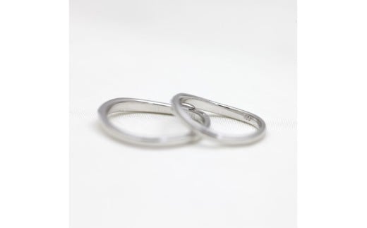 指輪 結婚指輪 ペアリング PT100 プラチナ10％ ダイヤ 0.05ct ブラックダイヤ 0.01ct マリッジリング リング アクセサリー ジュエリー アクセ 【232-pt100s】 [オーダーメイドジュエリーメイ 山梨県 韮崎市 20745199]