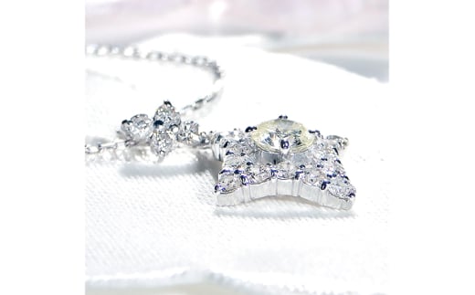 ネックレス プラチナ PT900 ダイヤモンド 1.0ct ベリーライトイエロー ひし形 1カラット ペンダント【f073-pt】 [株式会社オーダーメイドジュエリーメイ 山梨県 韮崎市 20742946] アクセサリー ジュエリー アクセ