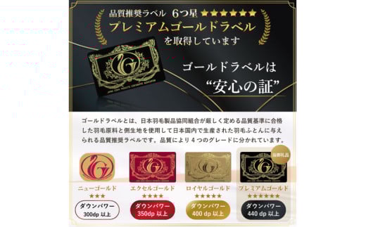 羽毛布団 掛け布団 マザーグースダウン95％ 【シングル】 1.2kg ポーランド産 赤 / 川村羽毛 / 山梨県 韮崎市 [20743233] プレミアムゴールドラベル 羽毛掛け布団 布団 440dp 収納袋付