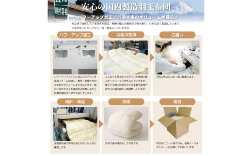 【冬用】高級 軽量 羽毛布団 シングル 掛け布団 冬 本掛け ポーランド産 プレミアムハンドセレクト マザーグースダウン 98％ 1.1kg ANIMEX 掛布団 羽毛掛け布団 布団 ふとん 羽毛 羽毛ふとん ダウン ダウンケット 寝具 日本製 綿100％ 布団 ふとん 羽毛ふとん 寝具 手選別 収納袋付 [川村羽毛 山梨県 韮崎市 20742892]