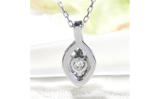 ネックレス プラチナ PT900 ダイヤモンド 【f257-pt-d】 [オーダーメイドジュエリーメイ 山梨県 韮崎市 20742933] ペンダント ジュエリー アクセサリー ダイヤ 宝石