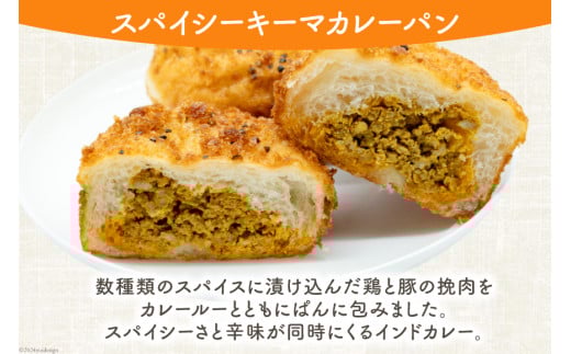 カレーパン4種 (計8個) 麹 自然 天然培養酵母パン 個包装 本格インドカレー 天然スパイス [天然培養酵母パン Blooming Bakery 山梨県 韮崎市 20742956] カレーパン パン ぱん 冷凍 詰め合わせ 天然酵母