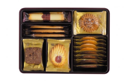 アソーテッドクッキー 7種28枚入×2缶 [ちぼりスイーツファクトリー 山梨県 韮崎市 20743472] 菓子 詰め合わせ 個包装 クッキー 缶 お菓子 スイーツ 洋菓子 焼き菓子 おやつ 大人 職場 子供