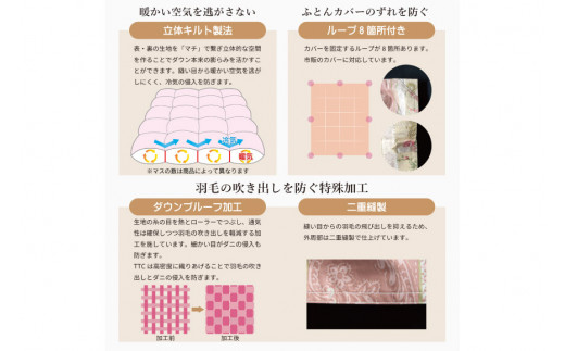 【春秋用】 中厚 羽毛 合掛け 布団 シングル ホワイトグースダウン 93％ ポーランド産 0.8kg ( アリーチェ 青 )  [川村羽毛 山梨県 韮崎市 20743621] 羽毛布団 日本製 ロイヤルゴールドラベル