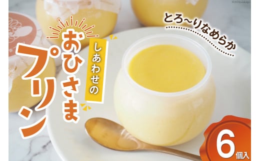 プリン しあわせのおひさまプリン6個入り (120g/1個) [お菓子工房おひさま 山梨県 韮崎市 20743784] ぷりん スイーツ お菓子 おやつ デザート 洋菓子