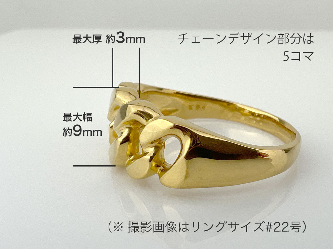 5-210 純金(Ｋ２４)製 喜平リングCタイプ ALPBK089